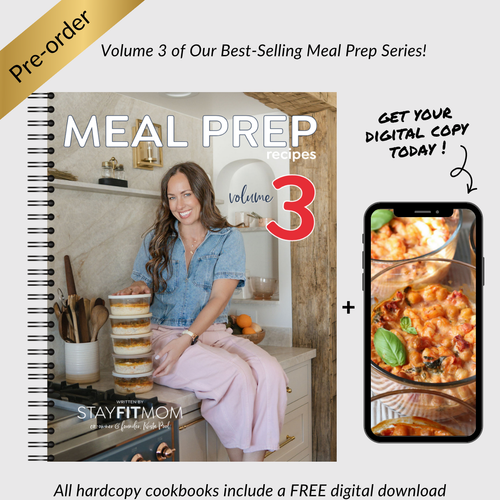 Meal Prep Recipes V3 Hardcopy Pre-Order