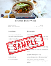 Sept 2025 Meals
