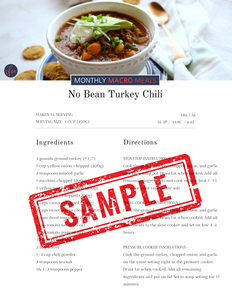 Sept 2025 Meals