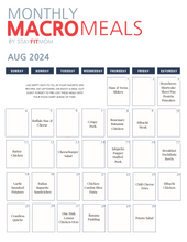 Aug 2024 Meals