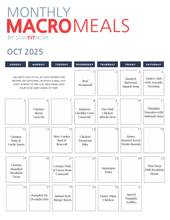 Oct 2025 Meals