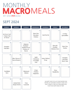 Sept 2024 Meals