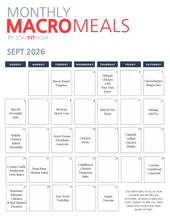 Sept 2026 Meals