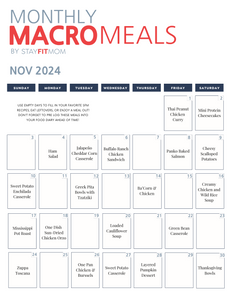 Nov 2024 Meals