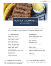 Sept 2025 Meals