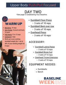 6 Week Dumbbell Progressive Overload Program