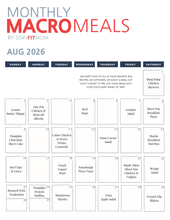 Aug 2026 Meals