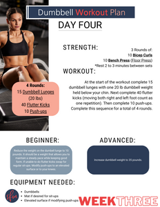 6 Week Dumbbell Workout Program