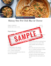 May 2026 Meals