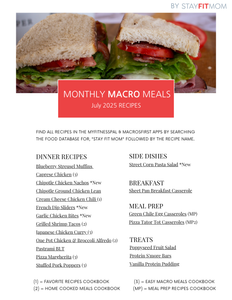 July 2025 Meals
