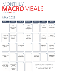 May 2023 Meals