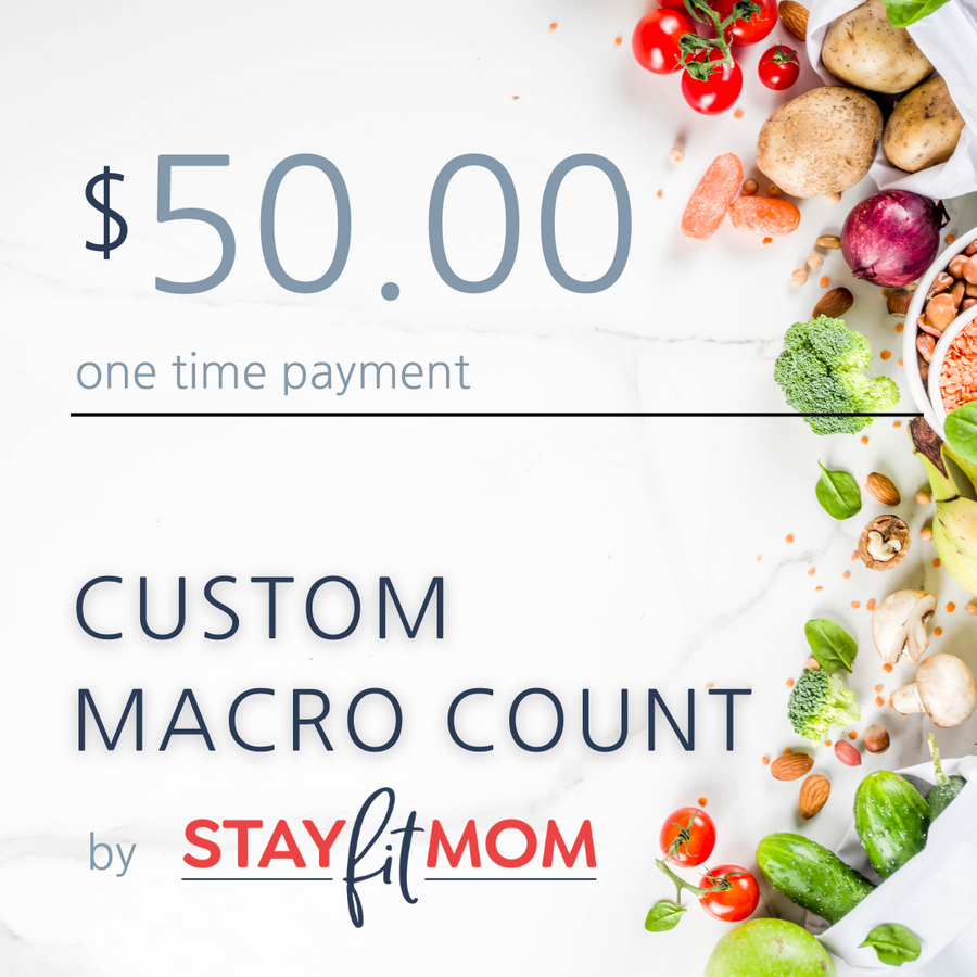 Custom Macro Count – Stay Fit Mom
